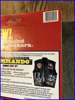 VINTAGE ARNOLD SCHWARZENEGGER 1985 COMMANDO Figure By Diamond toy maker Rare