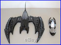 VINTAGE BATMAN TOY LOT 120pc Action Figure Batmobile Car Plane 1990s Joker Robin