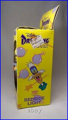 VINTAGE Disney DARKWING DUCK light Lamp NIB action figure toy 1991 Playmates MIB