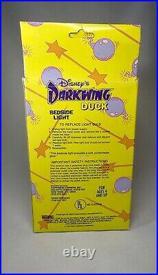 VINTAGE Disney DARKWING DUCK light Lamp NIB action figure toy 1991 Playmates MIB