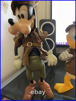 VINTAGE Disney Toy Set 1950 Safari Mickey, Donald, Goofy, LOOSE PLEASE READ