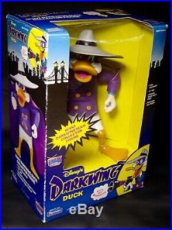 VINTAGE Disneys DARKWING DUCK 12 Giant action figure toy 1991 Playmates MIB box