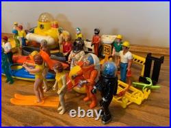 VINTAGE Fisher Price Adventure People Figures Vehicles & Accessory Toy Lot 70's
