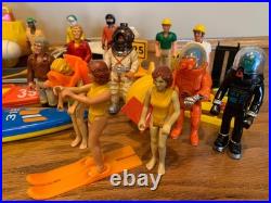 VINTAGE Fisher Price Adventure People Figures Vehicles & Accessory Toy Lot 70's