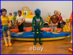 VINTAGE Fisher Price Adventure People Figures Vehicles & Accessory Toy Lot 70's