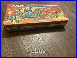 VINTAGE G. I. Joe Collectors Case 1984 With Figures Holds 24 Tara Toy W 12 Fig Lot