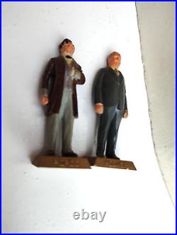 VINTAGE MARX TOY PRESIDENTS OF THE US SET 1-37 + ORIGINAL DISPLAY STAND Read