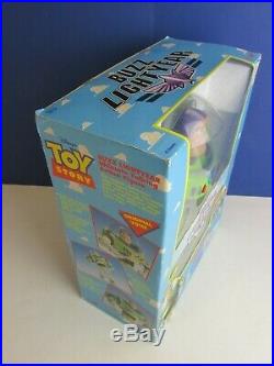 VINTAGE ORIGINAL toy story BUZZ LIGHTYEAR action figure DISNEY BOXED 62809 25h