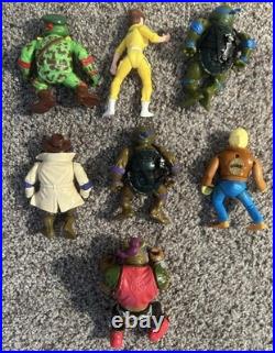 VINTAGE Playmates 1990s TMNT Action Figure Lot 25 Figures + Accessories RARE VTG VINTAGE Playmates 1990s TMNT Action Figure Lot 25 Figures + Accessories RARE VTG
