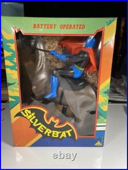 VINTAGE SILVERBAT BATMAN BOOTLEG. Action Figure RARE MIB Box Chuan Shin Toy T2-6
