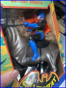 VINTAGE SILVERBAT BATMAN BOOTLEG. Action Figure RARE MIB Box Chuan Shin Toy T2-6