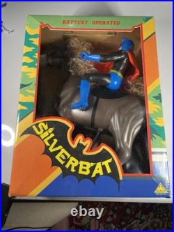 VINTAGE SILVERBAT BATMAN BOOTLEG. Action Figure RARE MIB Box Chuan Shin Toy T2-6