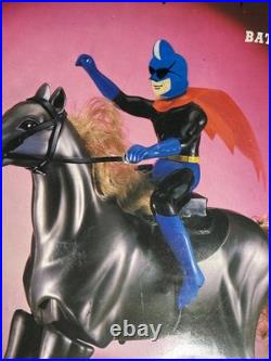 VINTAGE SILVERBAT BATMAN BOOTLEG. Action Figure RARE MIB Box Chuan Shin Toy T2-6