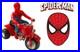 VINTAGE SPIDER-MAN STUNTCYCLE TOY Figure Hong Kong Bootleg MARVEL MEGO 70s 80s