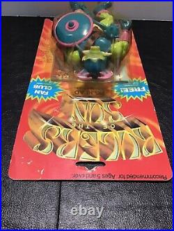 VINTAGE TOY Rulers of the Sun PIG-HEAD Action Figure OLMEC 1985 MOC