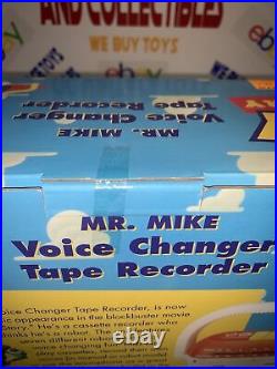 VINTAGE TOY STORY MR. MIKE VOICE CHANGER TAPE RECORDER New Playskool -SEALED