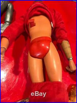 VIntage Toy Action Figure Lot Steve Austin 6 Million Dollar Man Maskatron Look
