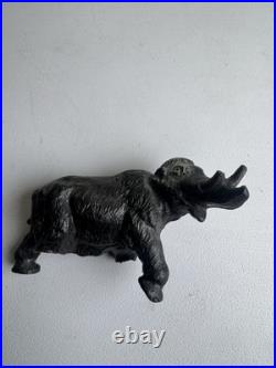 VTG 1950s J. H. Miller Wax Plastic Mold Figure Animal from Zoo Playset Lot Of 4
