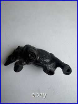 VTG 1950s J. H. Miller Wax Plastic Mold Figure Animal from Zoo Playset Lot Of 4