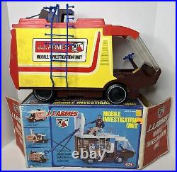 VTG 1976 J. J. ARMES MOBILE INVESTIGATION UNIT VAN Ideal Toys Incomplete