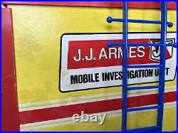 VTG 1976 J. J. ARMES MOBILE INVESTIGATION UNIT VAN Ideal Toys Incomplete