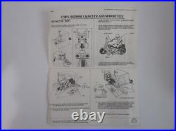 VTG 1981 New Old Stock CHIPS Highway Patrol Launcher Motorcycle Mego /Grand Toys