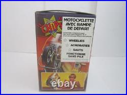 VTG 1981 New Old Stock CHIPS Highway Patrol Launcher Motorcycle Mego /Grand Toys