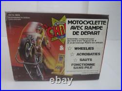 VTG 1981 New Old Stock CHIPS Highway Patrol Launcher Motorcycle Mego /Grand Toys