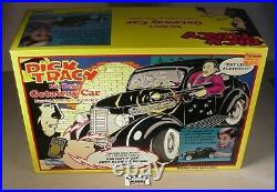 VTG 1990 Disney Dick Tracy Getaway Car vehicle MISB sealed NRFB action figures