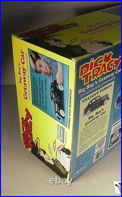 VTG 1990 Disney Dick Tracy Getaway Car vehicle MISB sealed NRFB action figures