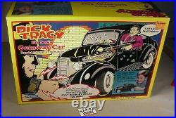 VTG 1990 Disney Dick Tracy Getaway Car vehicle MISB sealed NRFB action figures