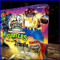 VTG 1993 TMNT Don as Dracula Universal Studios Monsters Unpunched Action Figure