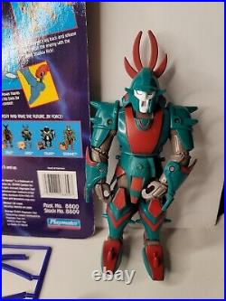 VTG 1995 Ronin Warriors Sekhmet Playmates Toy Action Figure Accessories Cardback