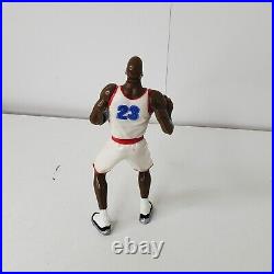 VTG 1996 Space Jam Toys NBA Players Figures Lot Jordan Ewing Johnson Barkley