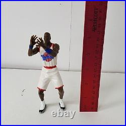 VTG 1996 Space Jam Toys NBA Players Figures Lot Jordan Ewing Johnson Barkley