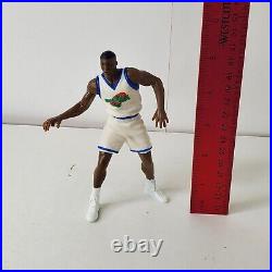 VTG 1996 Space Jam Toys NBA Players Figures Lot Jordan Ewing Johnson Barkley