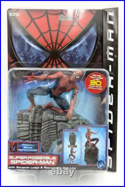 VTG 2001 Toy Biz Marvel Spider-Man Movie Super Poseable Figure Sealed New MOC