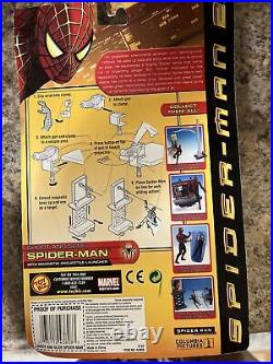 VTG 2004 Toy Biz Marvel Spider-Man 2 Shoot & Slide Action Figure Sealed New MOC