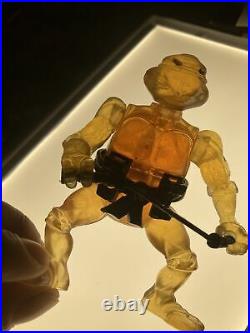 VTG 80s Figures? TMNT? (Raphael) Translucent Bootleg Mexican Toy (rare)