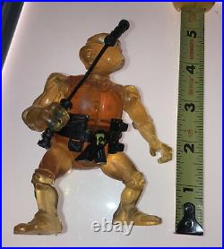 VTG 80s Figures? TMNT? (Raphael) Translucent Bootleg Mexican Toy (rare)