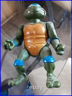 VTG 80s TMNT Ninja Turtles Giant 13 Action Figures Lot Mirage Playmates 1989