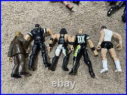 VTG 90's WWF WWE Jakks Pacific Titan Tron Wrestling Action Figure Toy Huge Lot