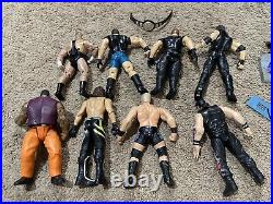 VTG 90's WWF WWE Jakks Pacific Titan Tron Wrestling Action Figure Toy Huge Lot