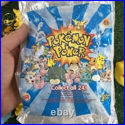 VTG 90s 00s Pokémon Toy Lot 47 Figures Happy Meal BK Nintendo TOMY No Repeats