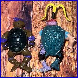 VTG 90s TMNT Teenage Mutant Ninja Turtles Figures Parts and Accessories LOT READ