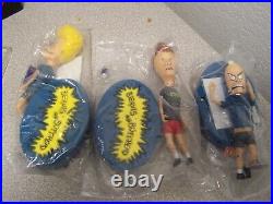 VTG Beavis & Butthead lot of 3 action figures Factory sealed with talk chips