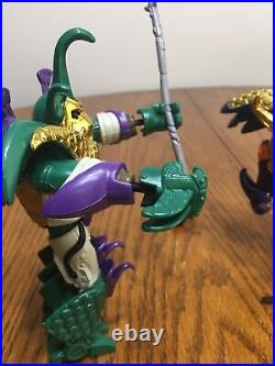 VTG Cyber Samurai Tmnt 94 Mikey Donnie Raph Lot Of 3 Complete With Accessories