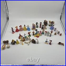 VTG Disney Mixed Lot of 50 Pvc Plastic Figures Cake Toppers Figurine Toys 1 4