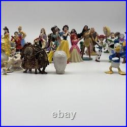 VTG Disney Mixed Lot of 50 Pvc Plastic Figures Cake Toppers Figurine Toys 1 4