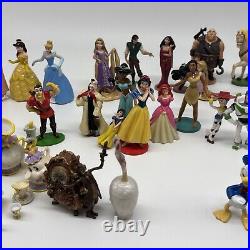 VTG Disney Mixed Lot of 50 Pvc Plastic Figures Cake Toppers Figurine Toys 1 4